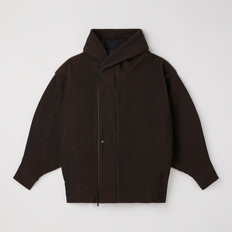 PADDED HYPHA HOODIE BOMBER JACKET