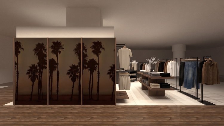 JAMES PERSE 店内