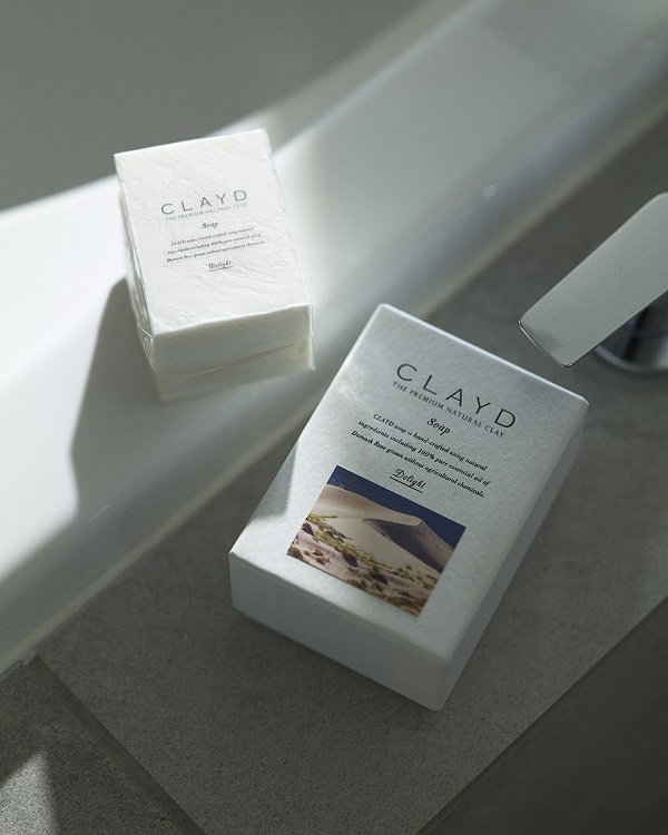 CLAYD SOAP Damask Rose