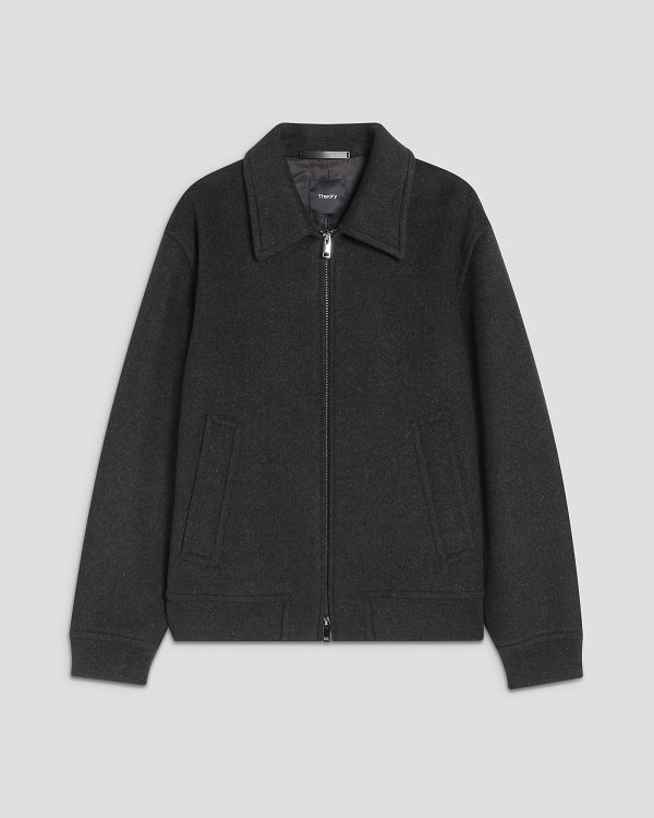 Plush Melton Sc Bomber Blouson