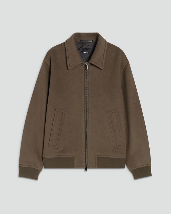 Plush Melton Sc Bomber Blouson