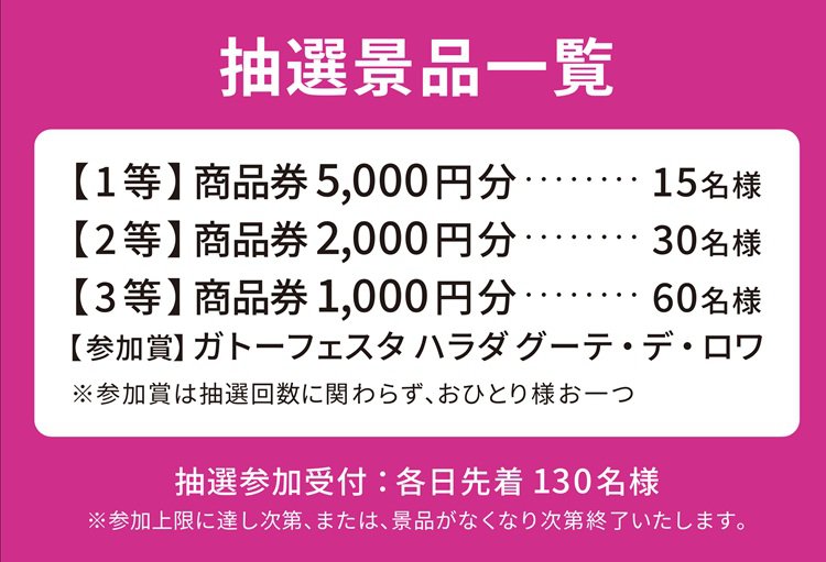 景品内容
