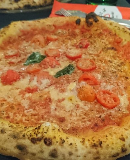ナポリでの食事