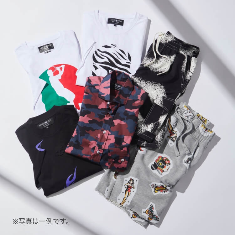 ハイドロゲン 夏のハッピーバッグ（Tシャツ・パンツ・スウェット・ショーツなど5〜8点）