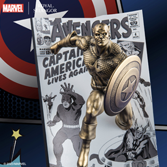 ミキャプテン・アメリカ“The Avengers #4”ゴールドエディション