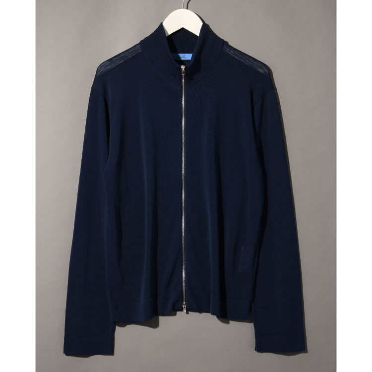 「Vandori (ヴァンドリ)」エッセンシャル ジップアップブルゾン