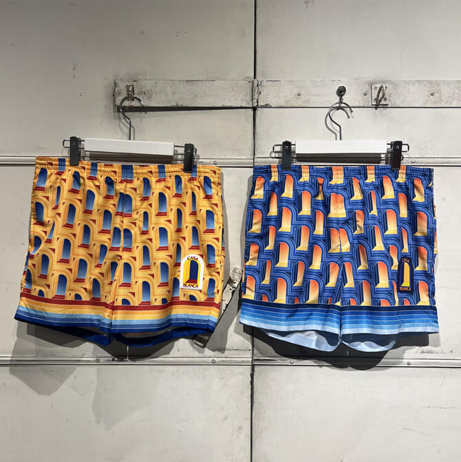 「カサブランカ」PRINTED SWIM TRUNKS