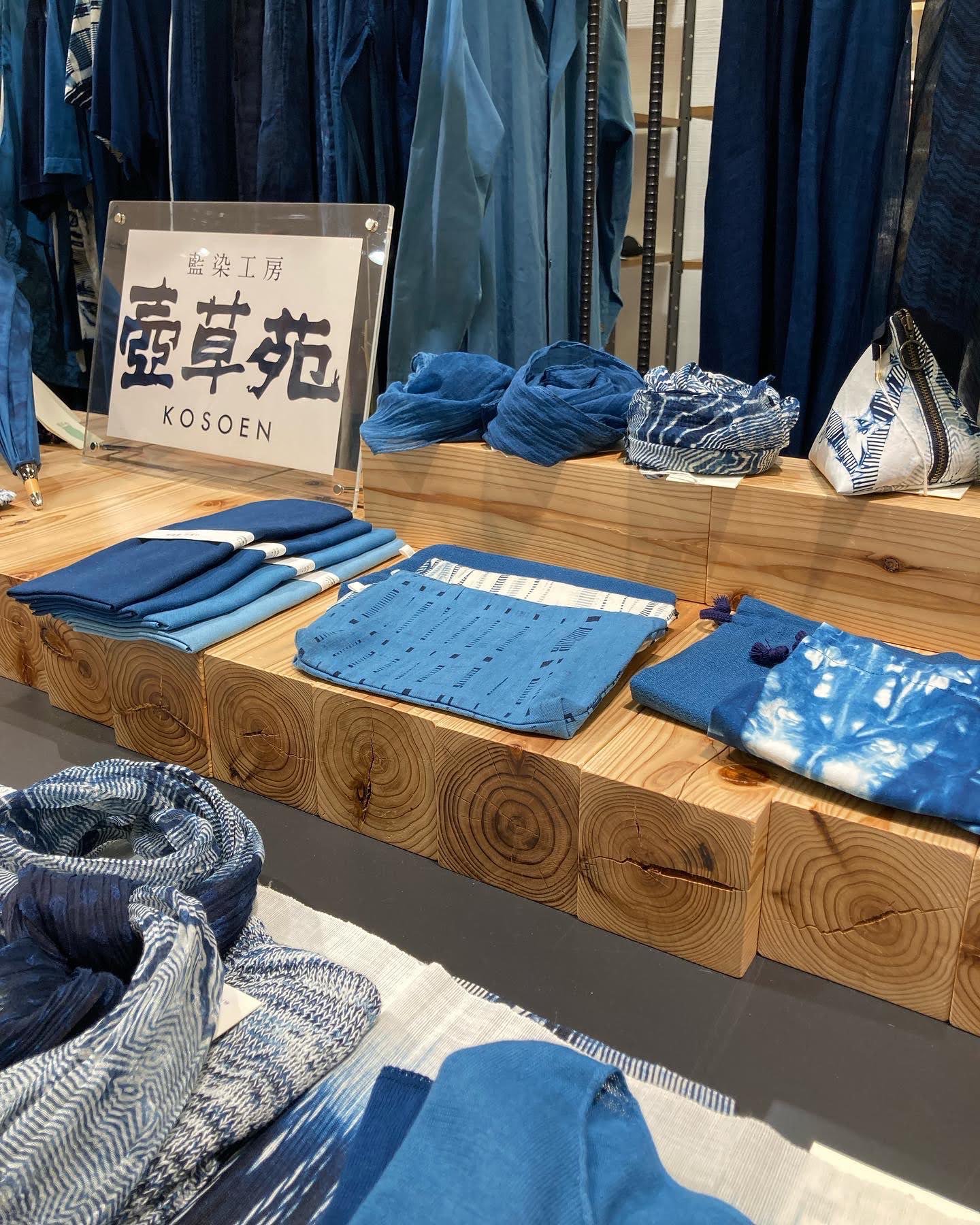 藍染工房・壷草苑 期間限定POP UP|阪神百貨店よみもの|阪神 藍染工房・壷草苑 期間限定POP UP|阪神百貨店よみもの|阪神