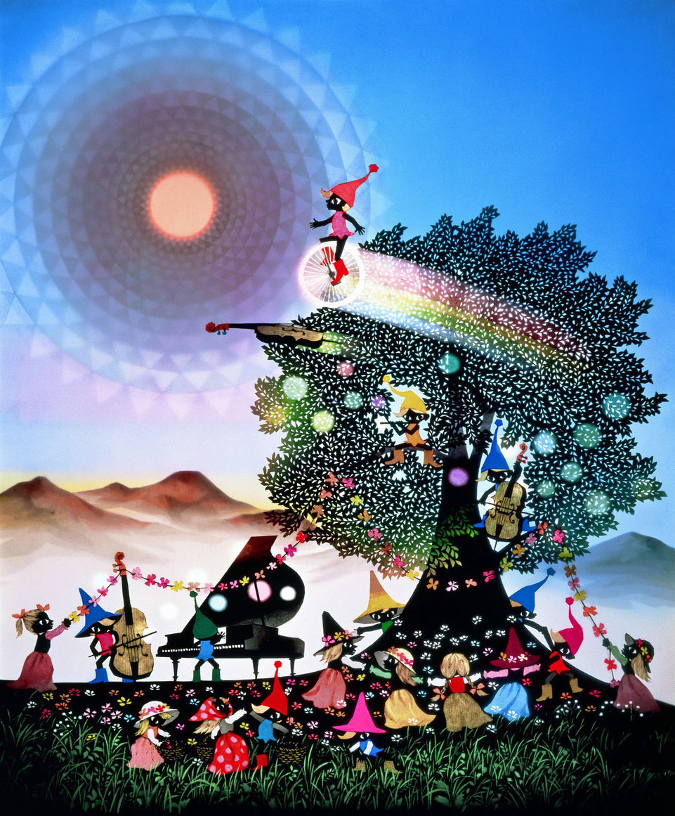 祝百寿 光と影のファンタジー 藤城清治 版画展｜阪神百貨店よみ