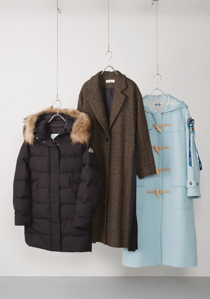 NICOLE みする FARHI ツイードロングコート イタリア製