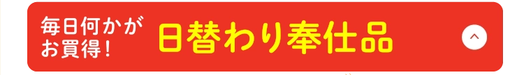 日替わり奉仕品