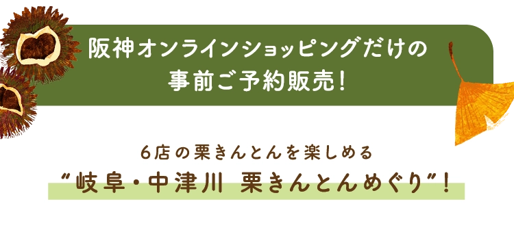 オンライン事前ご予約のみで販売・栗きんとんめぐり・「くり屋 南陽軒」純栗きんとんモンブラン大福