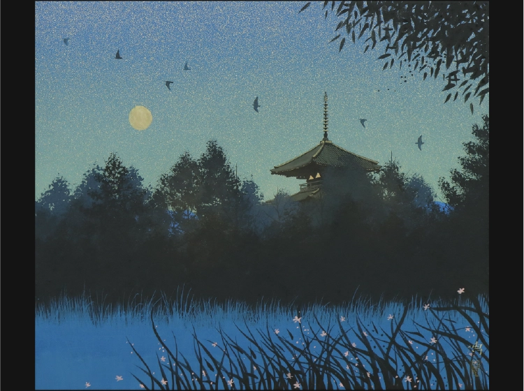 千住博
「法起寺朝景」