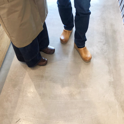 dansko プロフェッショナル 木目ソール ブラウン 吹き込み