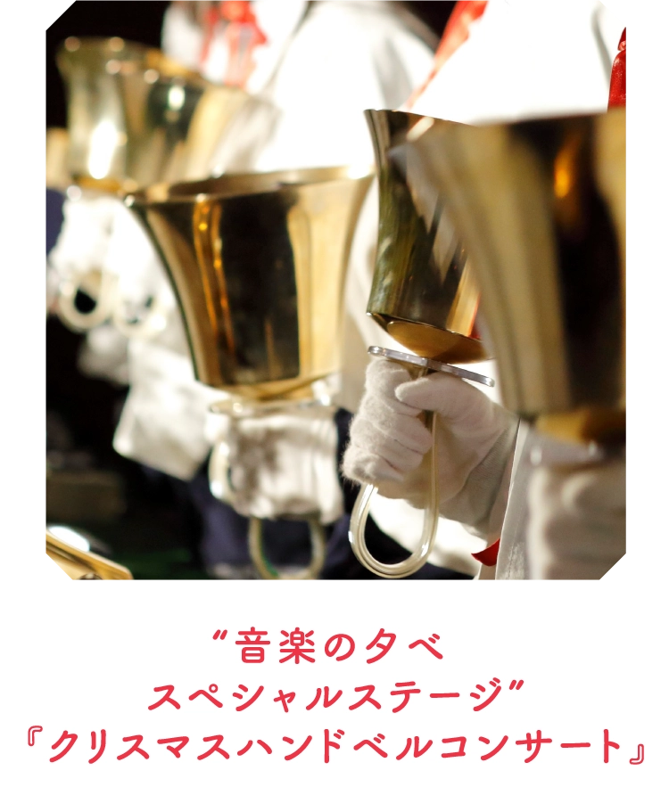 “音楽の夕べ 
                            スペシャルステージ”
                            『クリスマスハンドベルコンサート』