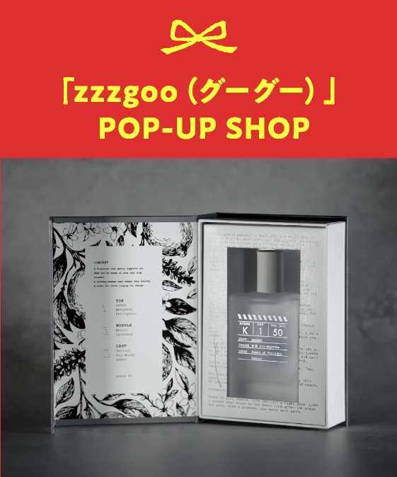 「zzzgoo(グーグー)」POP-UP SHOP
