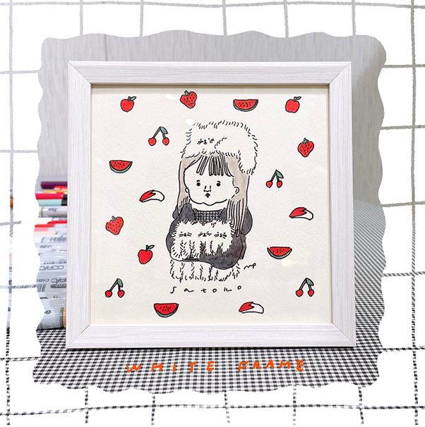 イラストレーター・デザイナー「ナガキパーマ」by THE BASE MARKET 似顔絵イベント