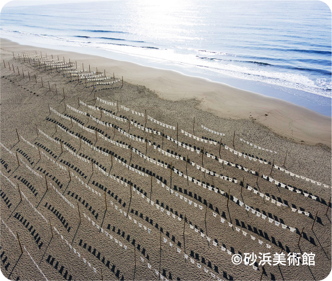 ©︎砂浜美術館
